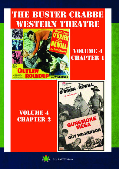 The Buster Crabbe Western Theatre Volume 4 (MOD) (DVD Movie) - movie cover art