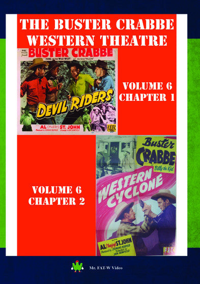 The Buster Crabbe Western Theatre Volume 6 (MOD) (DVD Movie) - movie cover art