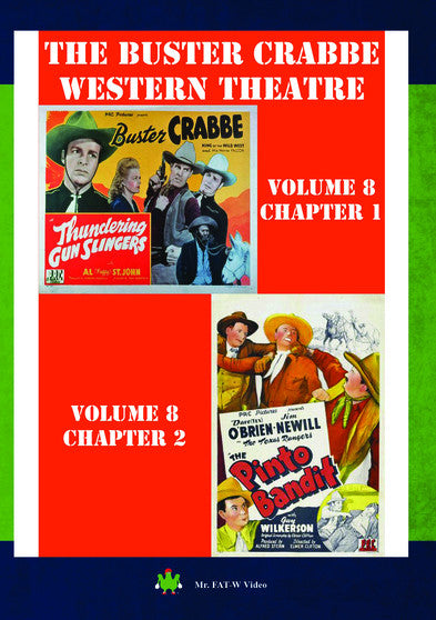 The Buster Crabbe Western Theatre Volume 8 (MOD) (DVD Movie) - movie cover art