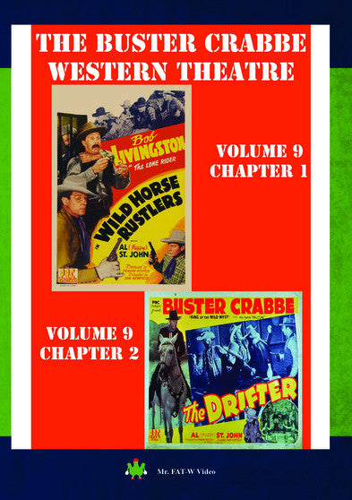 The Buster Crabbe Western Theatre Volume 9 (MOD) (DVD Movie) - movie cover art