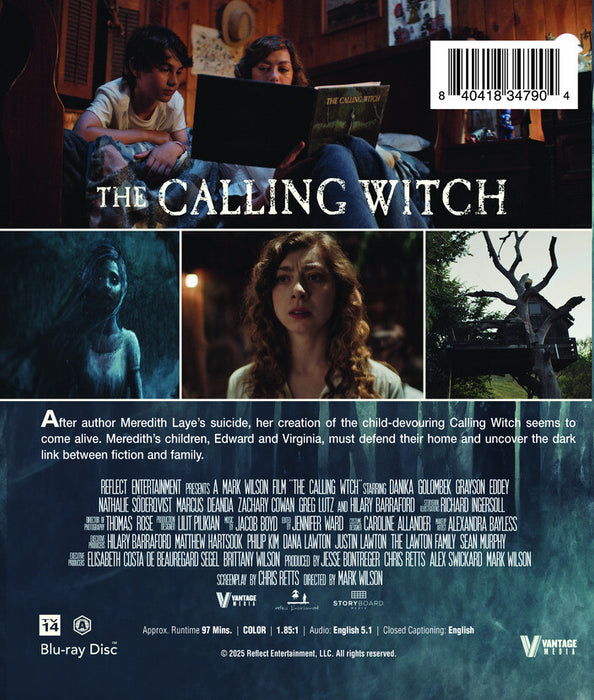 The Calling Witch (MOD) (BluRay Movie) - back cover art