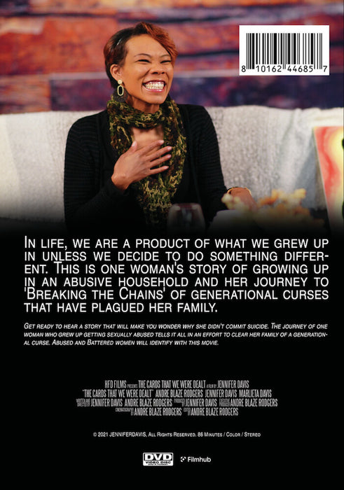 The Cards That We Were Dealt (MOD) (DVD Movie) - back cover art
