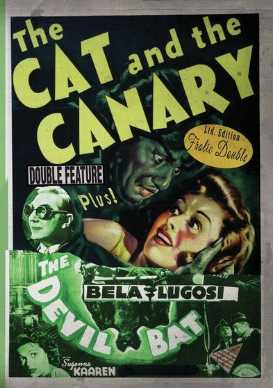 The Cat and the Canary / The Devil Bat (MOD) (DVD Movie) - movie cover art