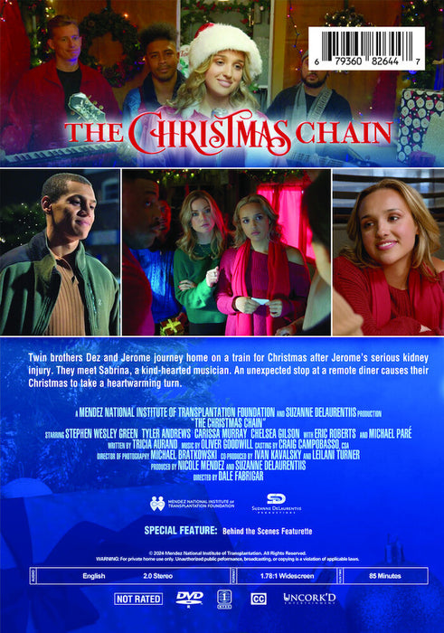 The Christmas Chain (MOD) (DVD Movie) - back cover art