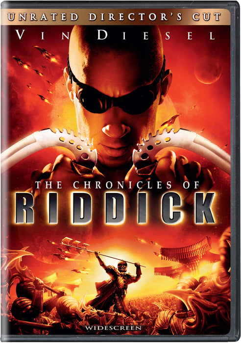 The Chronicles of Riddick - Unrated Director's Cut DVD - movie cover art