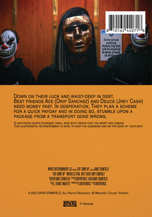 The Come Up (MOD) (DVD Movie) - back cover art