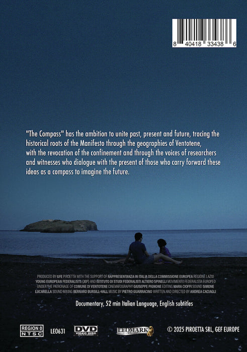 The Compass aka La Bussola (MOD) (DVD Movie) - back cover art