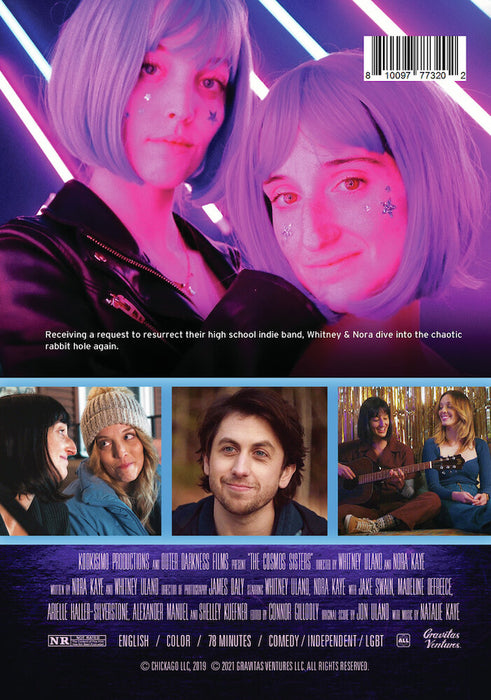 The Cosmos Sisters (MOD) (DVD Movie) - back cover art