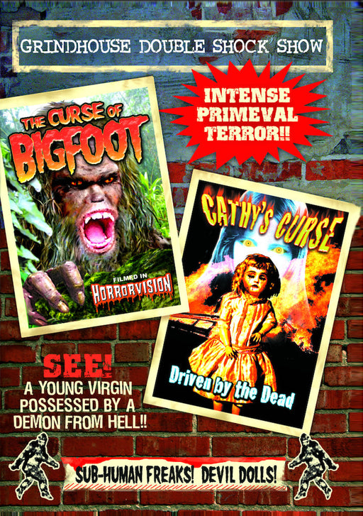 The Curse of Bigfoot (1976) / Cathy's Curse (1977) (MOD) (DVD MOVIE)