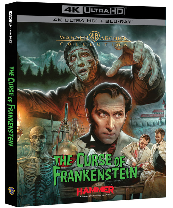 The Curse of Frankenstein (MOD) (4K Movie) - movie cover art