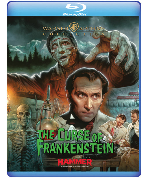 The Curse of Frankenstein (MOD) (BluRay Movie) - movie cover art