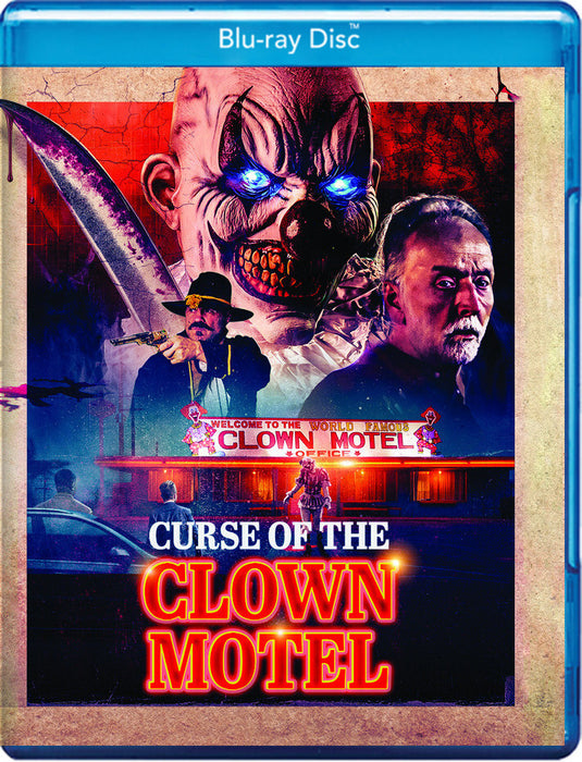 The Curse of the Clown Motel (MOD) (BluRay Movie) - movie cover art