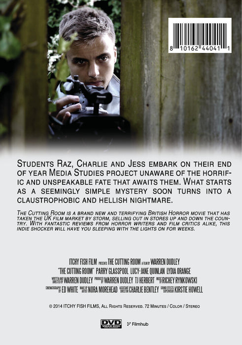 The Cutting Room (MOD) (DVD Movie) - back cover art