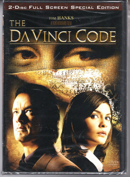 The Da Vinci Code (Full Screen Two-Disc Special Edition) DVD - movie cover art