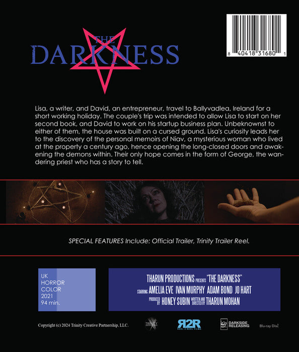 The Darkness (MOD) (BluRay Movie) - back cover art
