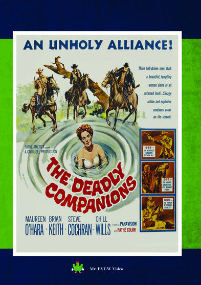 The Deadly Companions (MOD) (DVD Movie) - movie cover art