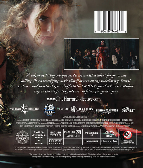 The Death of Snow White (MOD) (BluRay Movie) - back cover art