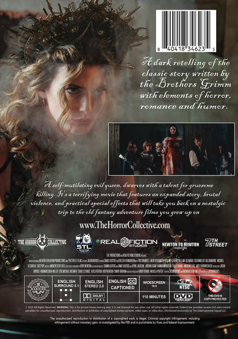 The Death of Snow White (MOD) (DVD Movie) - back cover art