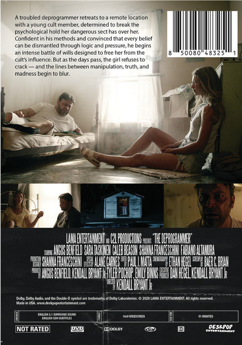 The Deprogrammer (MOD) (BluRay Movie) - back cover art