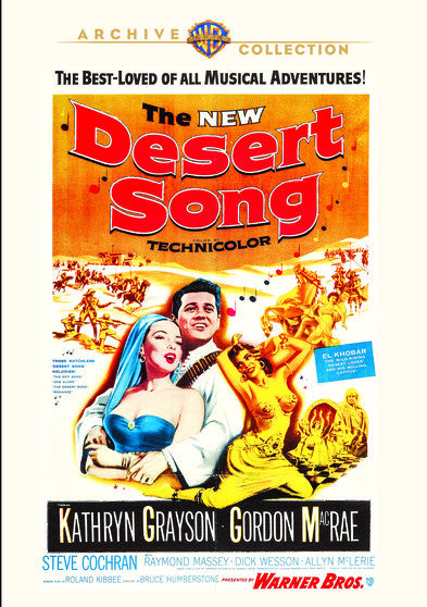The Desert Song (MOD) (DVD Movie) - movie cover art