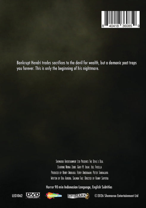 The Devil's Deal (MOD) (DVD Movie) - back cover art