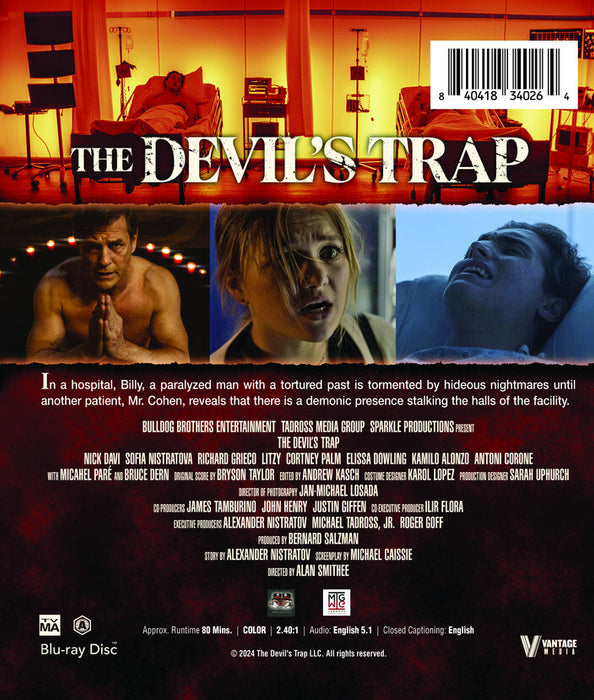 The Devil's Trap (MOD) (BluRay Movie) - back cover art