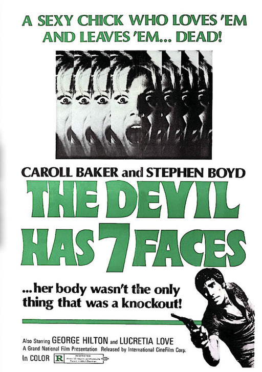 The Devil with Seven Faces (MOD) (DVD Movie) - movie cover art