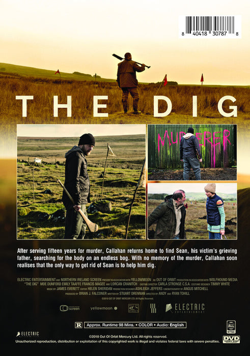 The Dig (MOD) (DVD Movie) - back cover art