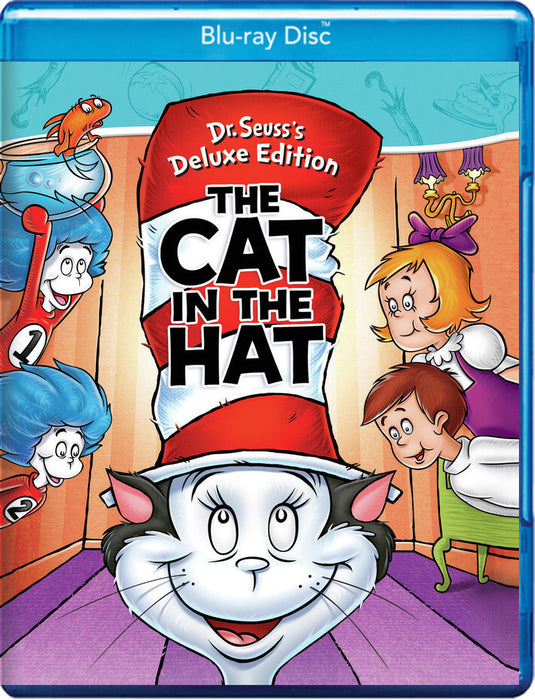 The Dr. Seuss's Cat in the Hat (Deluxe Edition) (MOD) (BluRay Movie) - movie cover art