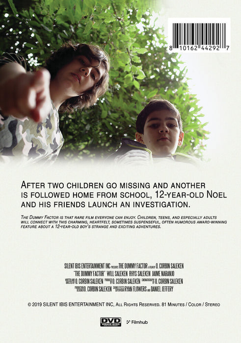 The Dummy Factor (MOD) (DVD Movie) - back cover art