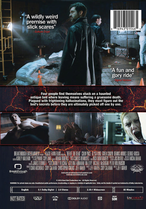 The Dwelling (MOD) (DVD Movie) - back cover art
