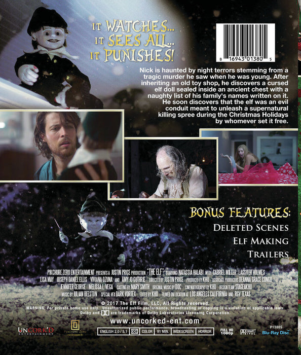 The Elf (MOD) (BluRay Movie) - back cover art