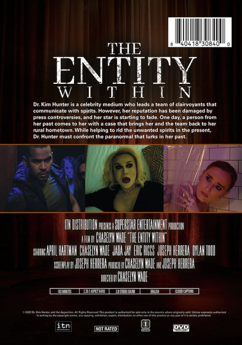 The Entity Within (MOD) (DVD Movie) - back cover art