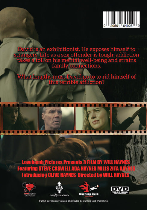 The Exhibitionist (MOD) (DVD Movie) - back cover art