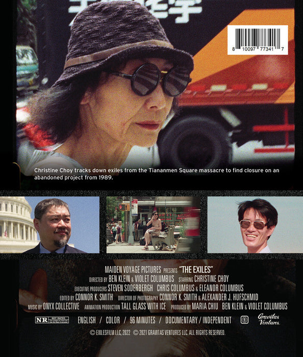The Exiles (MOD) (BluRay Movie) - back cover art
