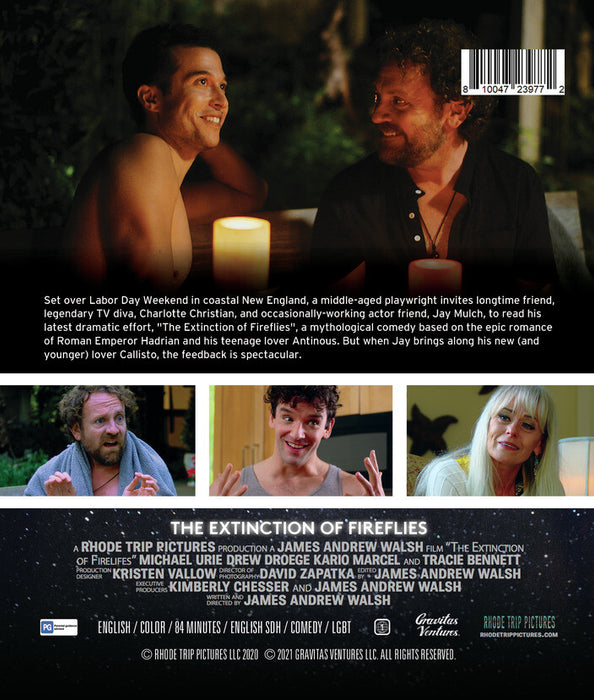 The Extinction of Fireflies (MOD) (BluRay Movie) - back cover art
