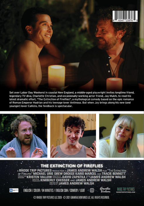 The Extinction of Fireflies (MOD) (DVD Movie) - back cover art