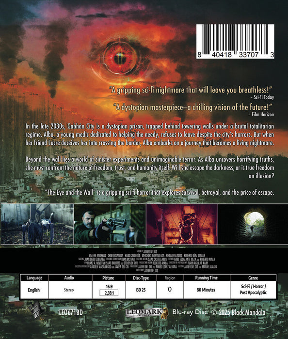 The Eye and the Wall (MOD) (BluRay Movie) - back cover art
