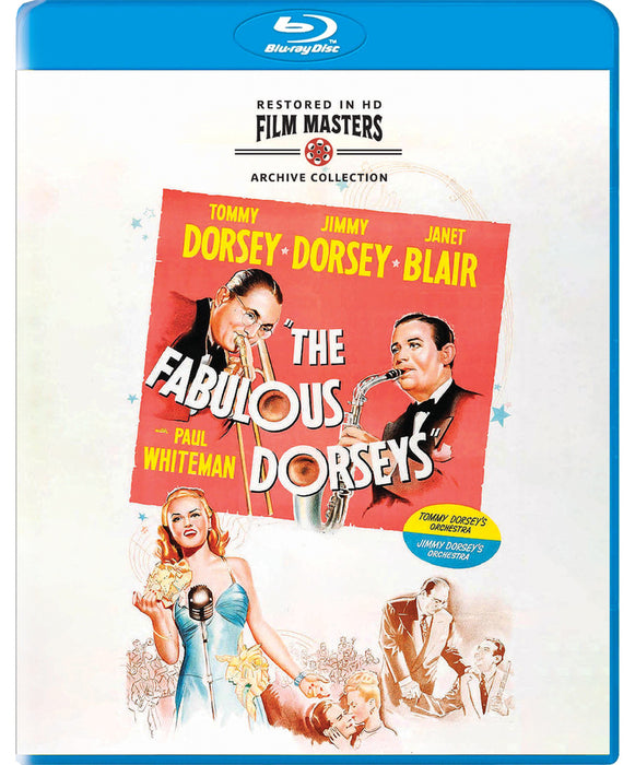 The Fabulous Dorseys (1947) | Newly Restored Archive Collection (MOD) (BluRay Movie) - movie cover art