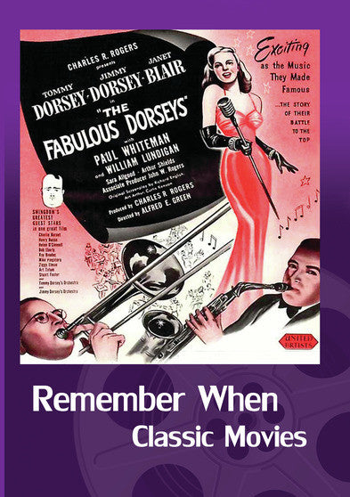 The Fabulous Dorseys (MOD) (DVD Movie) - movie cover art