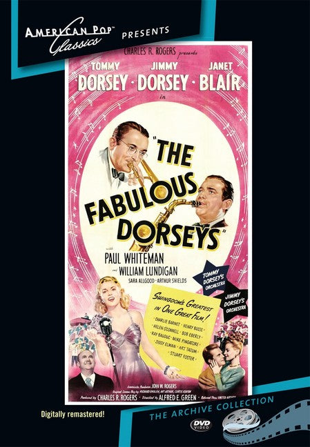 The Fabulous Dorseys (MOD) (DVD Movie) - movie cover art