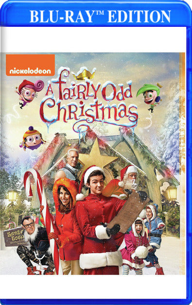 The Fairly OddParents - A Fairly Odd Christmas (MOD) (BluRay Movie) - movie cover art