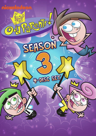 The Fairly OddParents - Season 3 (MOD) (DVD Movie) - movie cover art