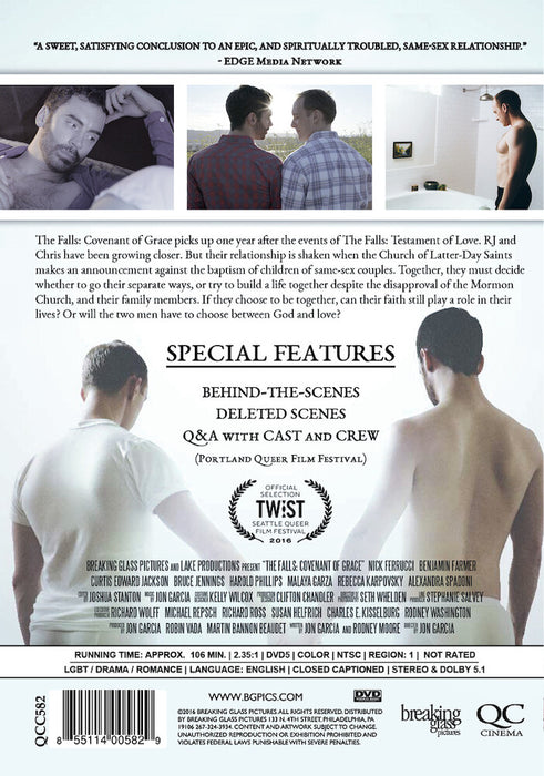 The Falls: Covenant of Grace (MOD) (DVD Movie) - back cover art