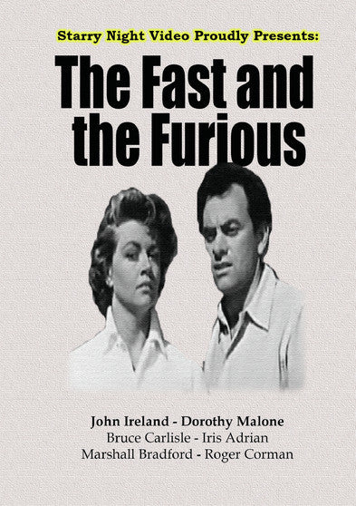 The Fast and the Furious (MOD) (DVD Movie) - movie cover art