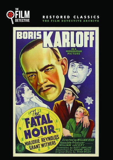 The Fatal Hour (The Film Detective Restored Version) (MOD) (DVD Movie) - movie cover art