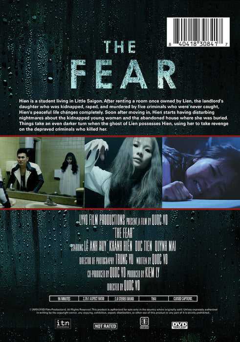 The Fear (MOD) (DVD Movie) - back cover art
