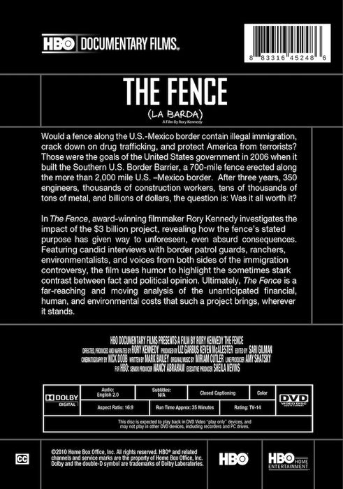 The Fence (2011) (MOD) (DVD Movie) - back cover art