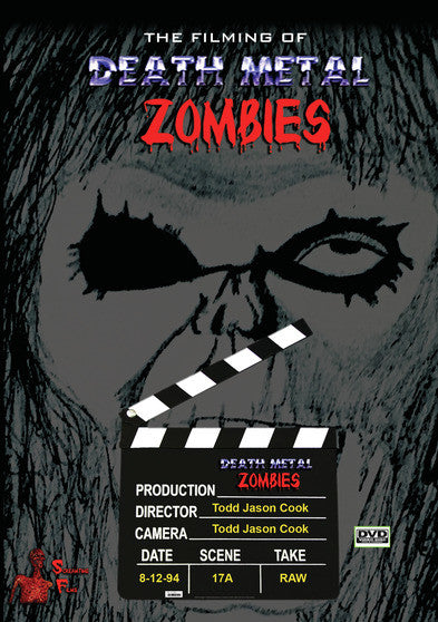 The Filming of Death Metal Zombies (MOD) (DVD Movie) - movie cover art