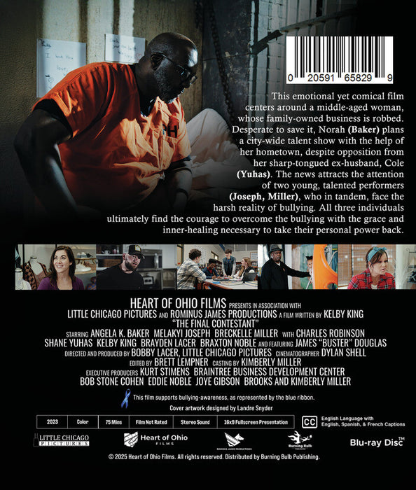 The Final Contestant (MOD) (BluRay Movie) - back cover art